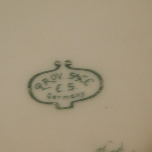 Decorative Serving Bowl or Display Prov Saxe ES Germany Hand painted - Picture 7 of 8